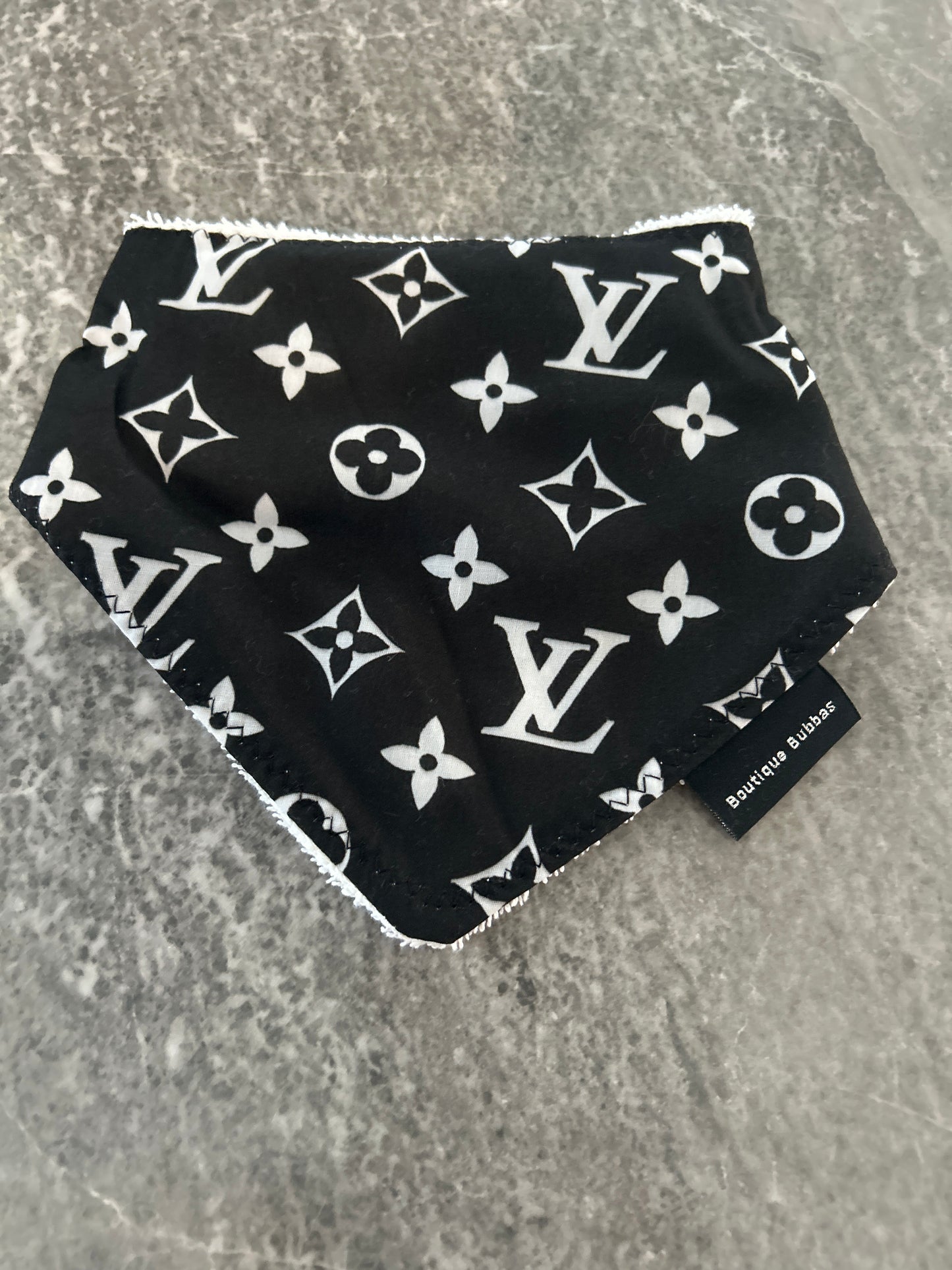 Style black Bandana Dribble Bib