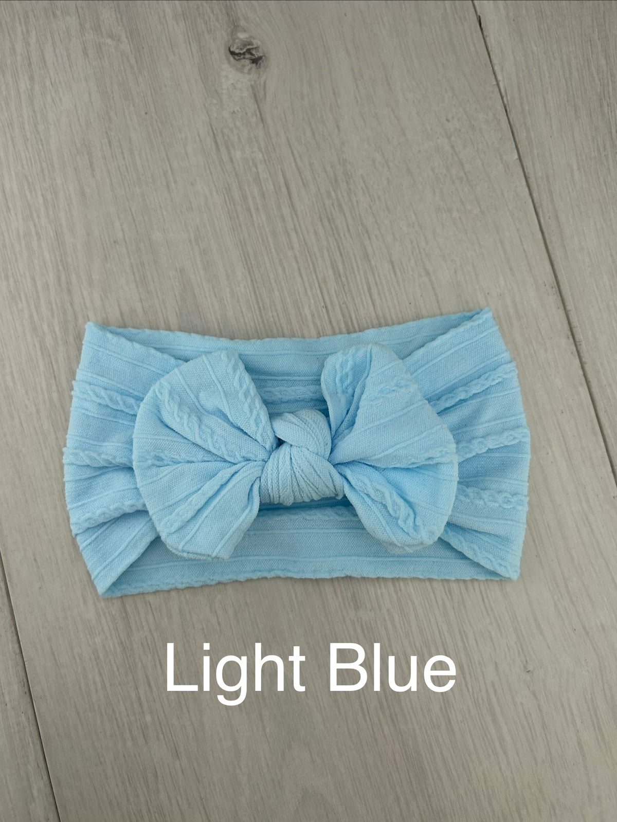 Light Blue Soft Nylon headbands