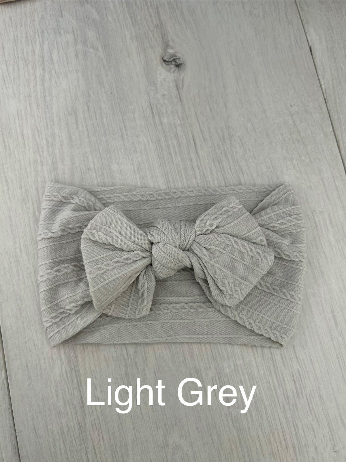 Light Grey Soft Nylon headbands