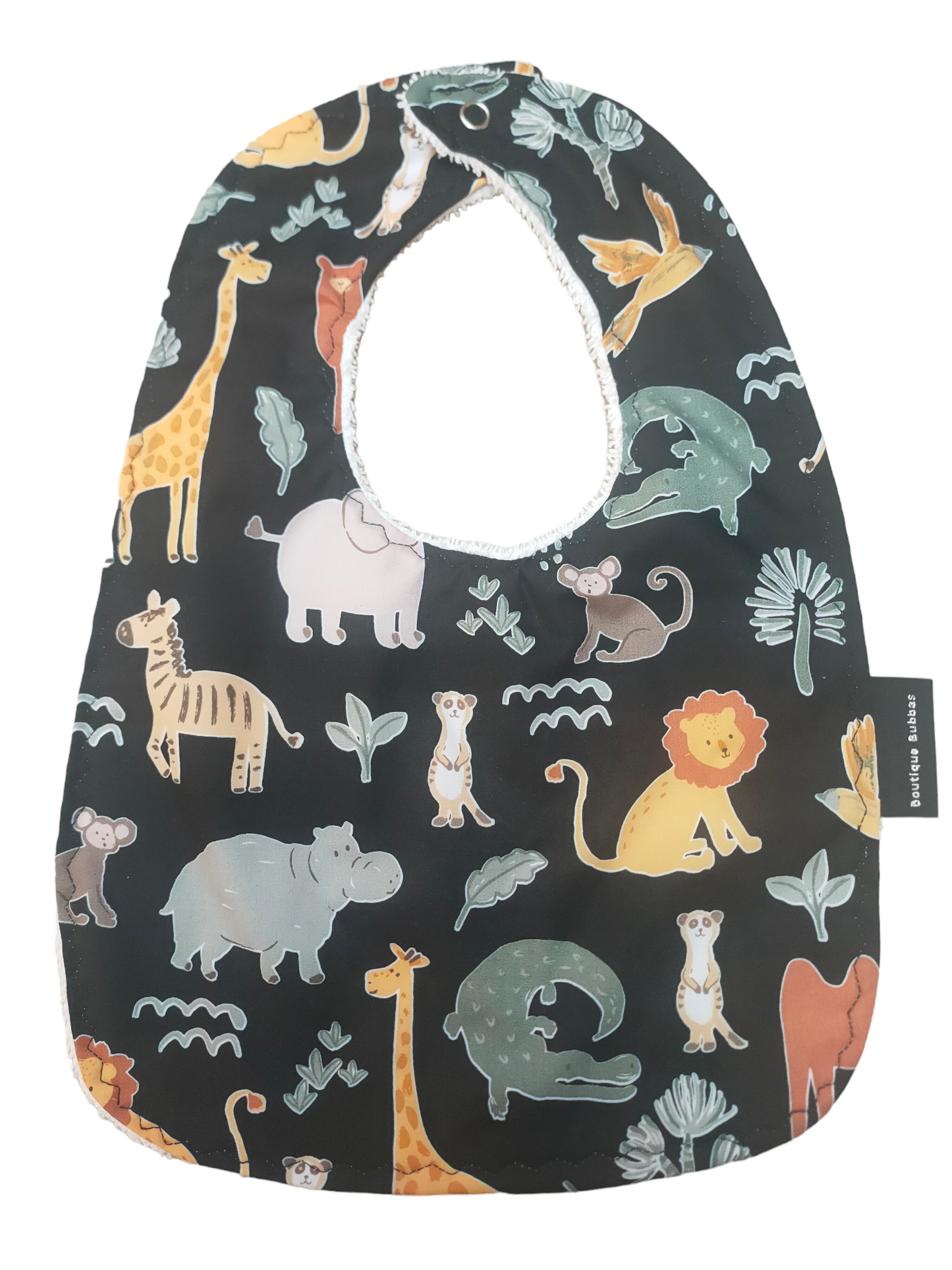 Zoo Animals Traditional Feeding Bibs