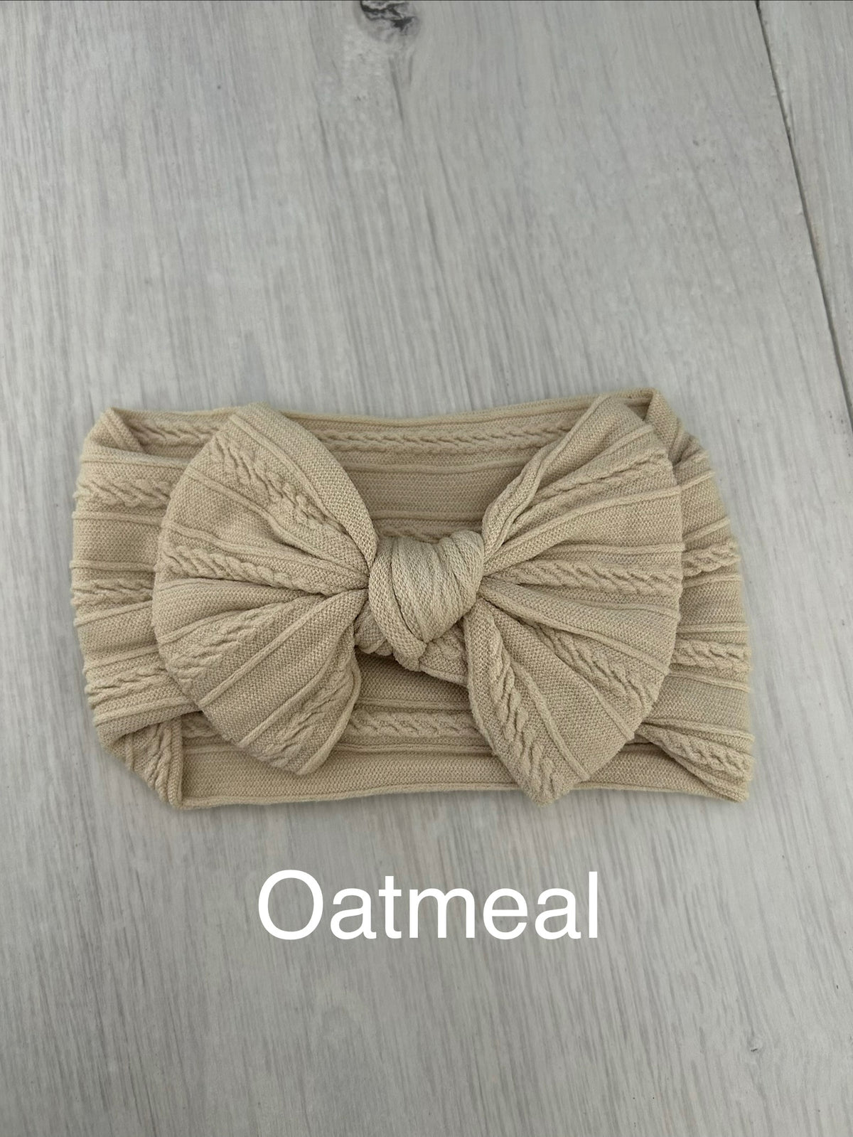 Oatmeal Soft Nylon headbands