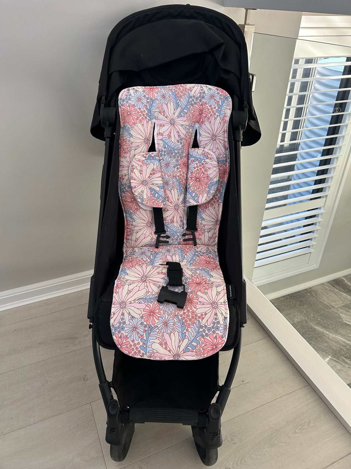 Pastel Floral Universal pramliner set