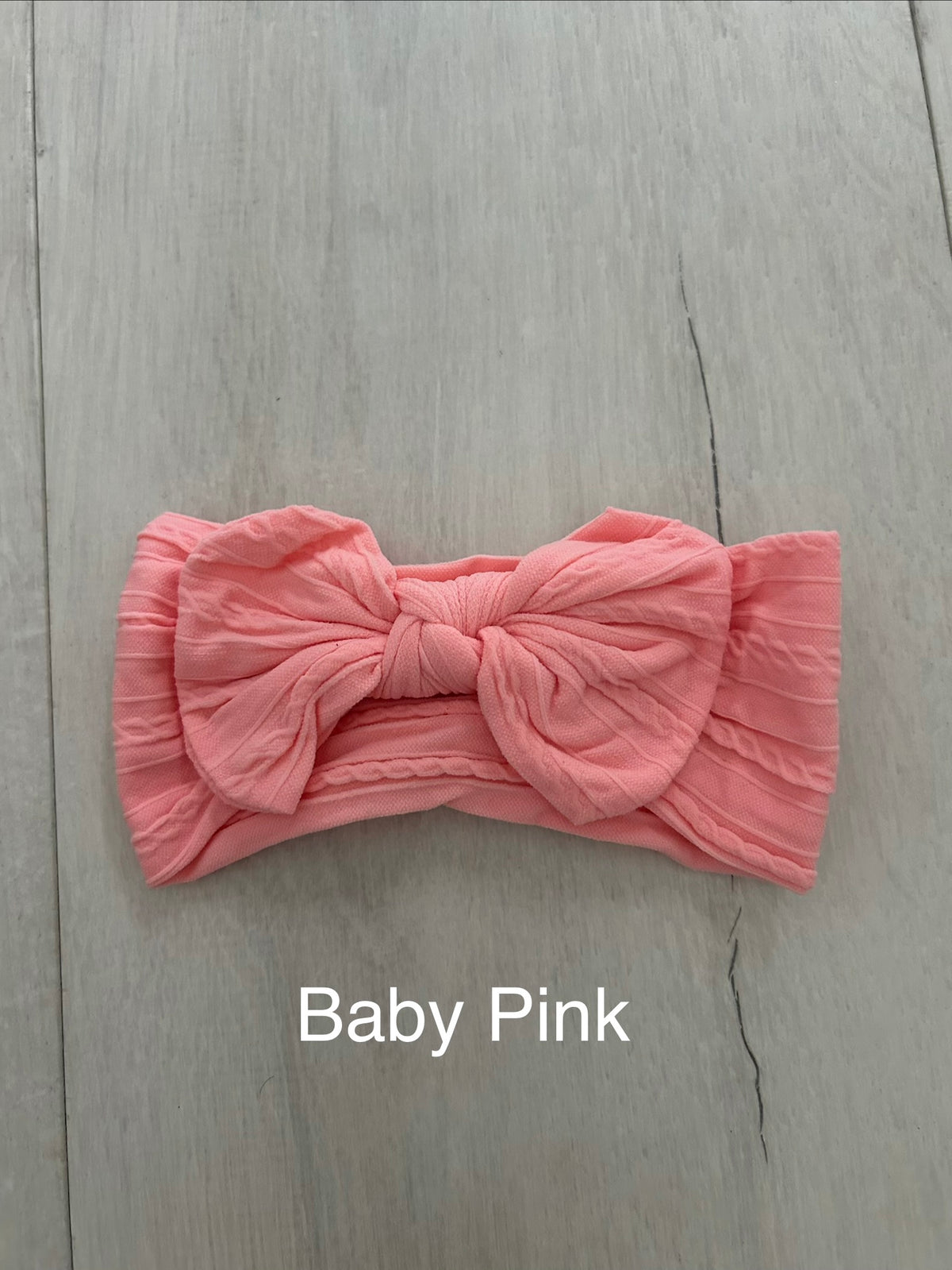 Baby Pink Soft Nylon headbands