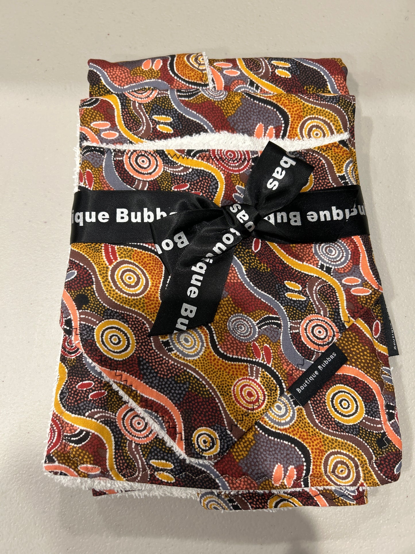 Brown indigenous 3 piece gift set