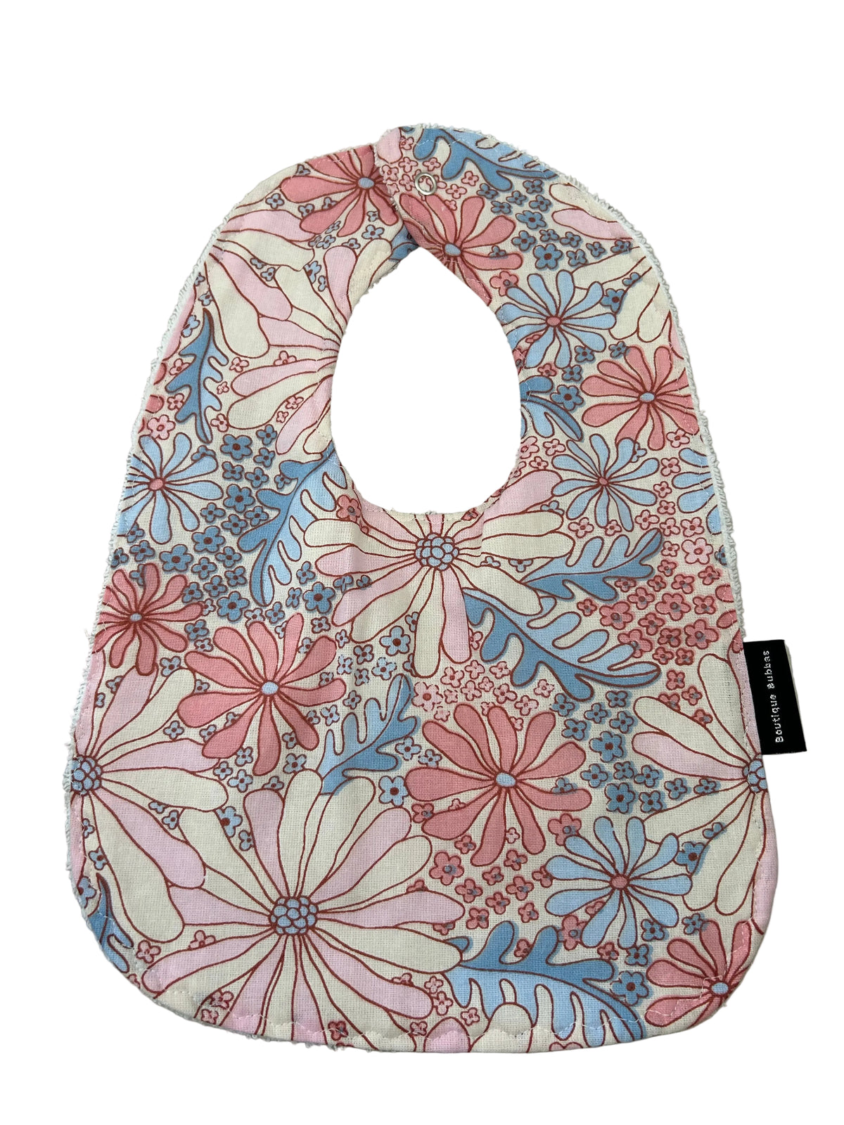 Pastel Floral Traditional Feeding Bibs