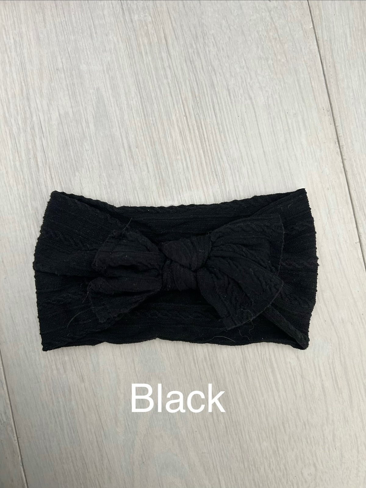 Black Soft Nylon headbands