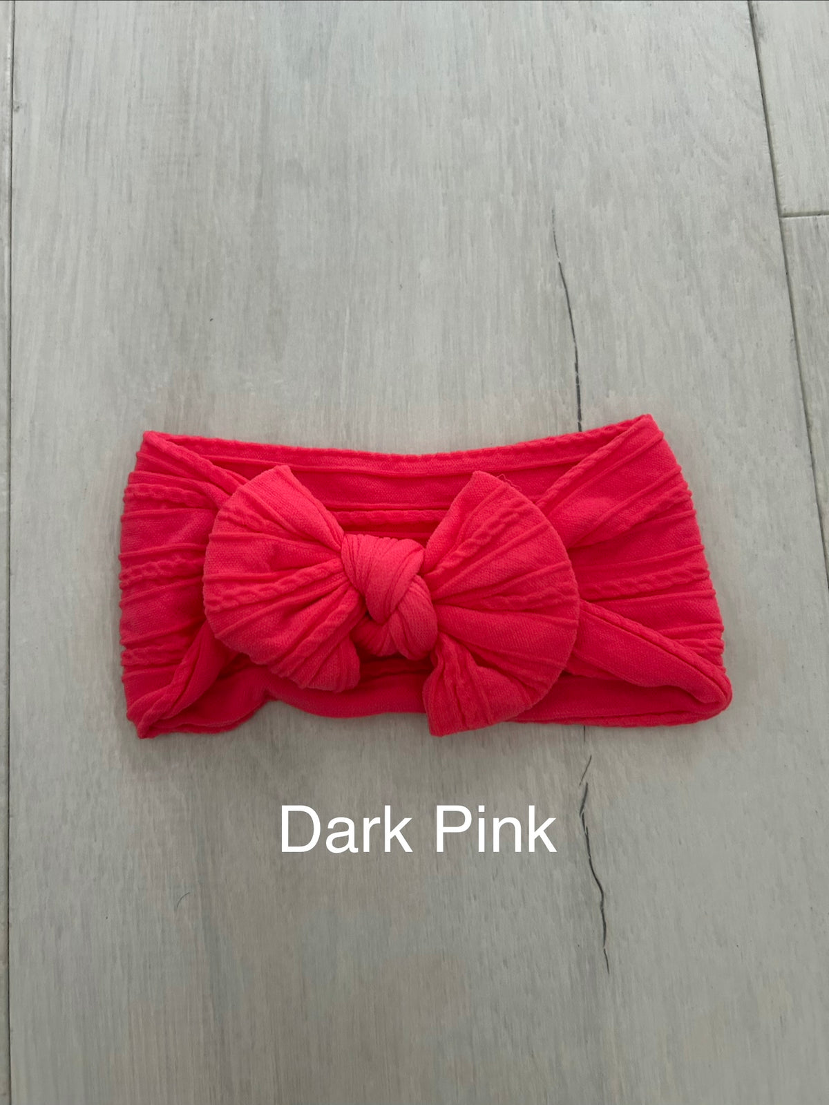 Dark Pink Soft Nylon headbands