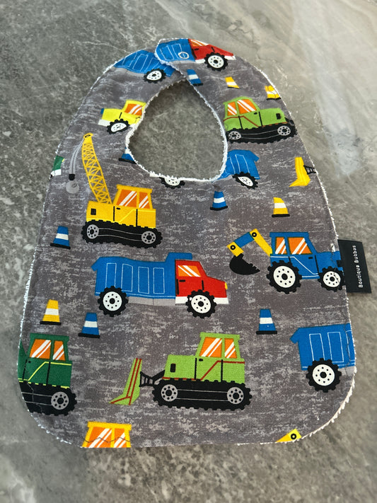 Trucks  Traditional Feeding Bibs