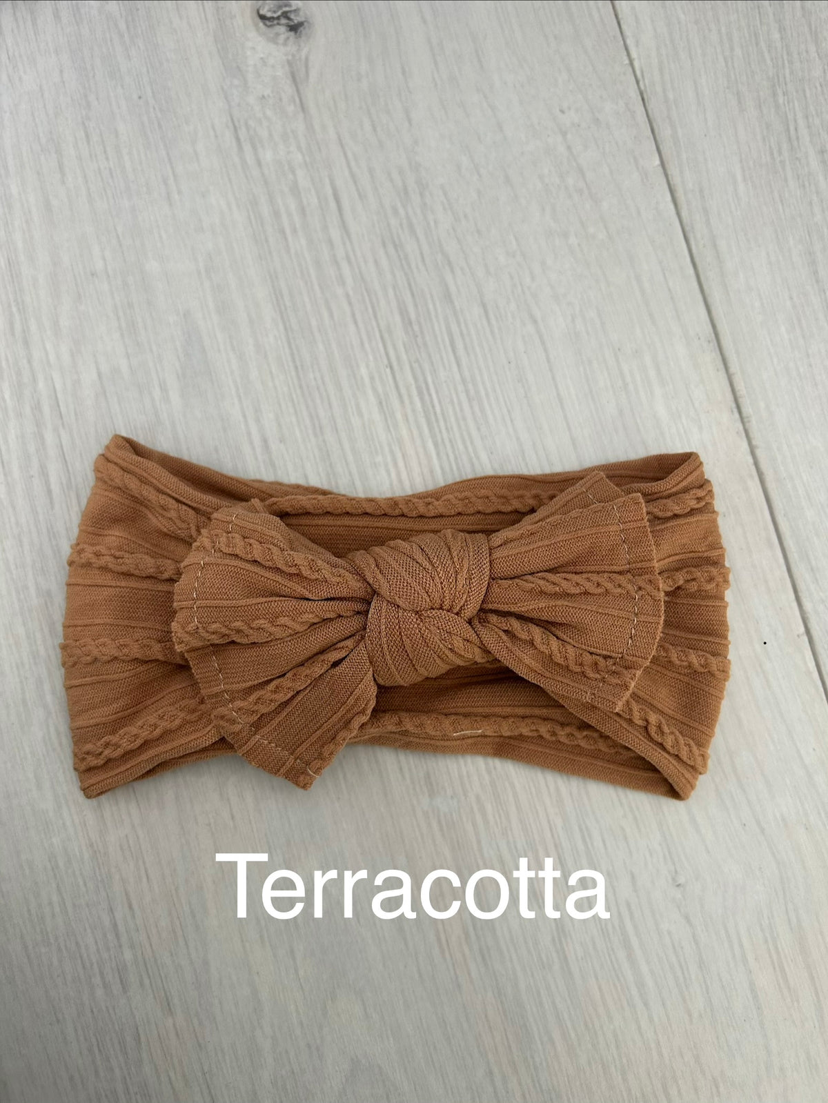 Terracotta Soft Nylon headbands