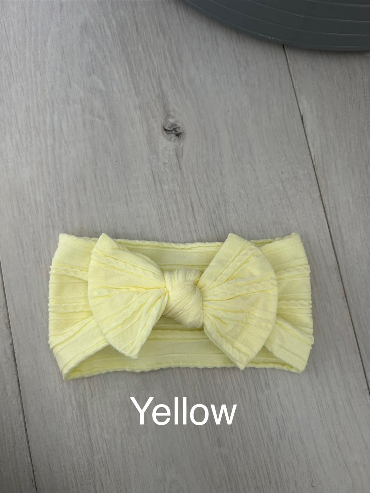 Yellow Soft Nylon headbands