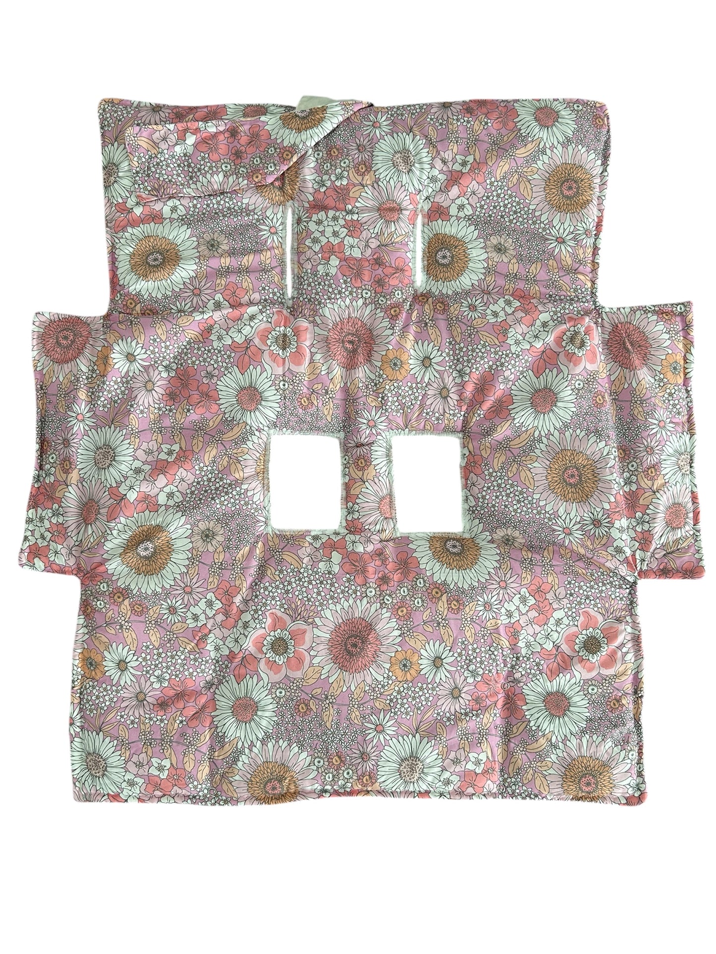 Pink Floral Trolley Liner