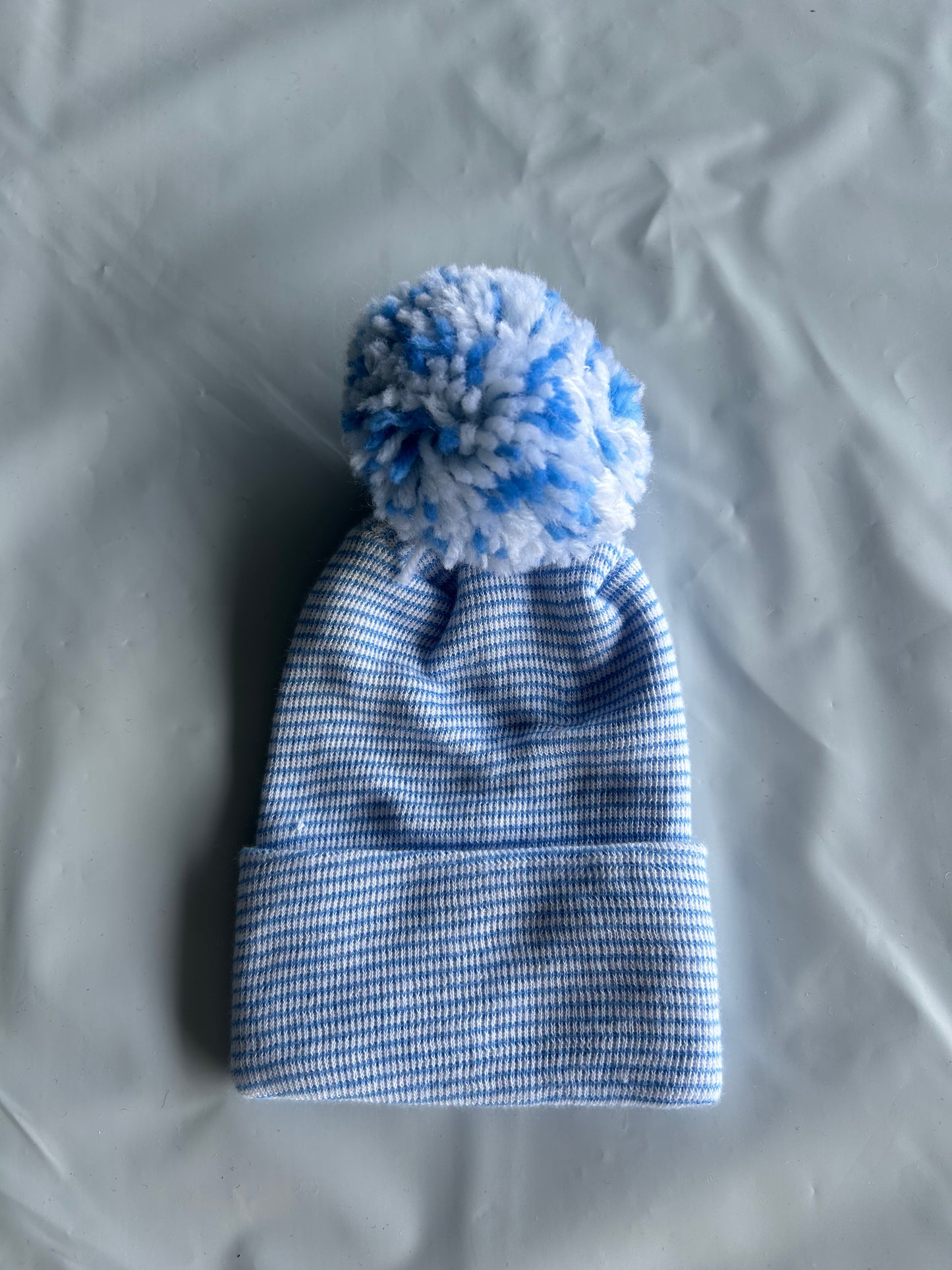 Blue beanie