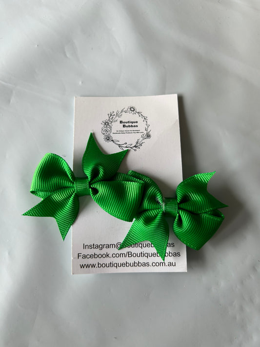 Hair bow clips