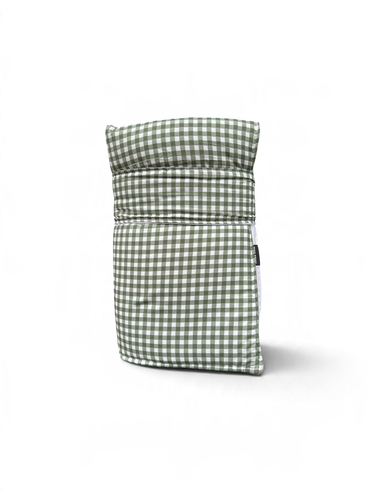 Sage Gingham travel play mat