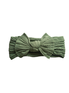 Green Soft Nylon headbands