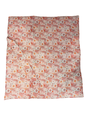 Pink Floral Travel Play Mat
