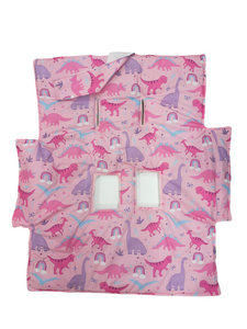 Pink Dino Trolley Seat Liner