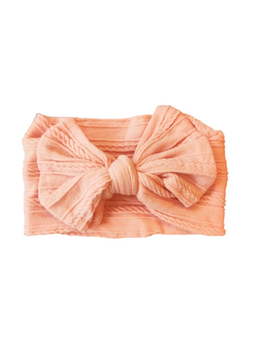 Salmon Pink Soft Nylon headbands