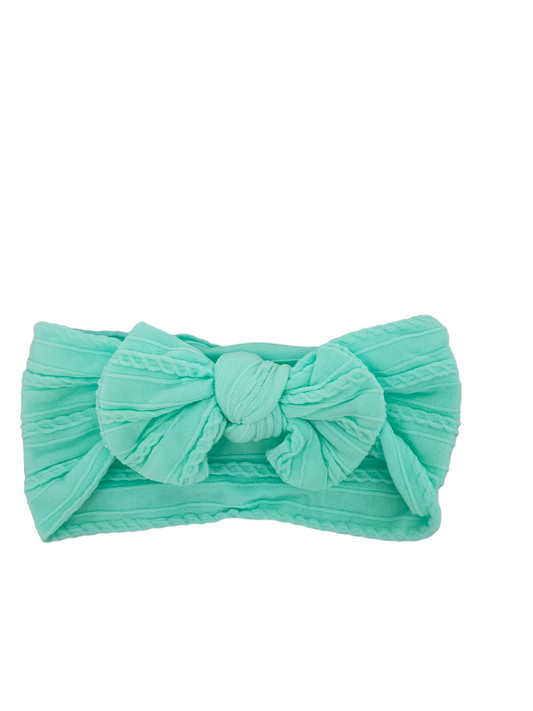 Turquoise Soft Nylon headbands