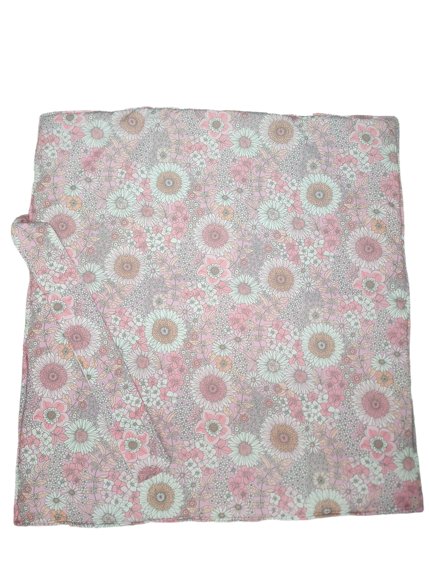 Pink Floral Travel Play Mat