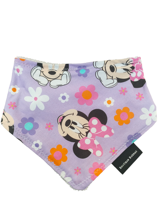 Minnie mouse Bandana Dribble Bib