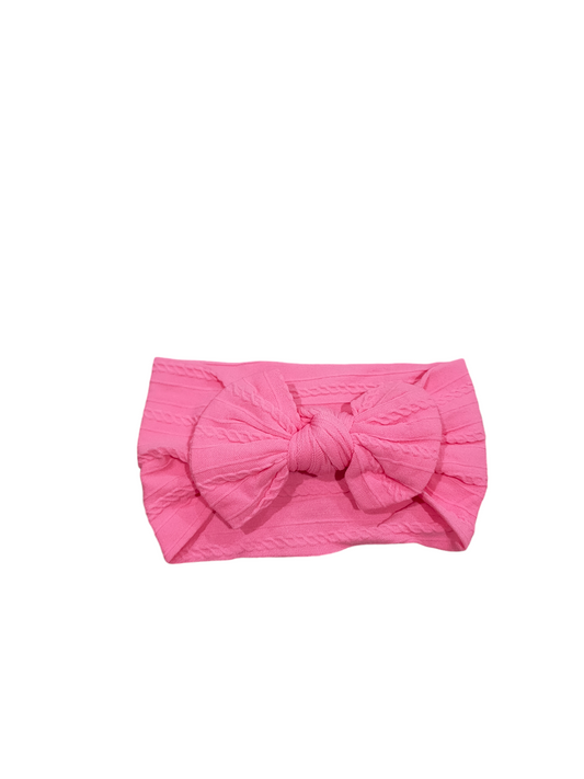 Hot Pink  Soft Nylon headbands