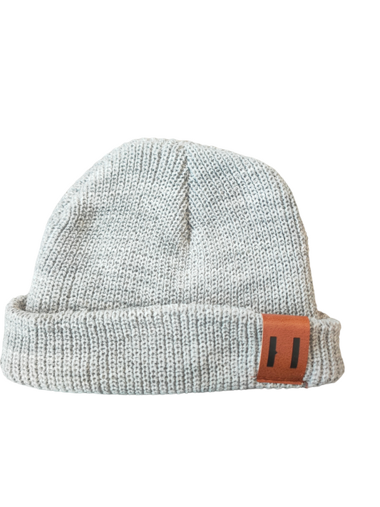 Grey Baby Beanie